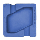 Les Fines Lames Dyad Concrete Ashtray Blue